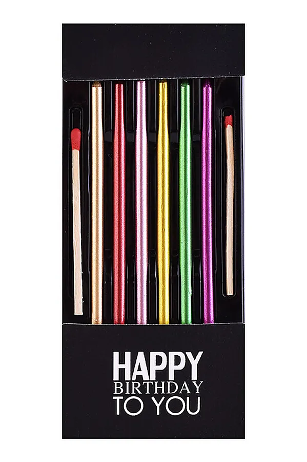 Набор свечей "Праздничный блеск" URAL TOYS, в ассортименте - фото 1