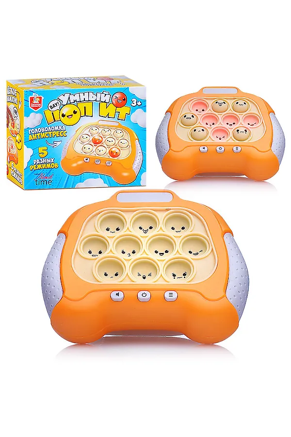 Настольная игра "Умный поп ит" URAL TOYS, в ассортименте - фото 1