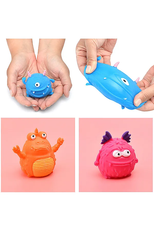 Игрушка -антистресс "Монстрик" URAL TOYS, в ассортименте - фото 1