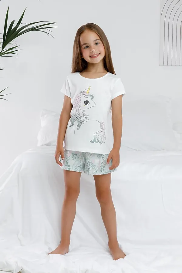 Пижама CROCKID, сахар,лесная тайна - фото 1