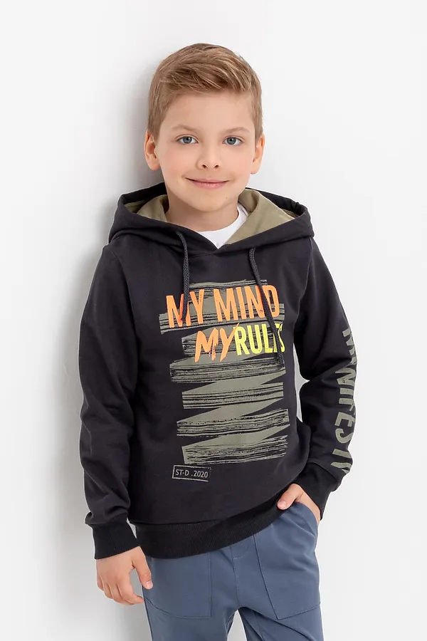 Худи CROCKID, темный графит - фото 1