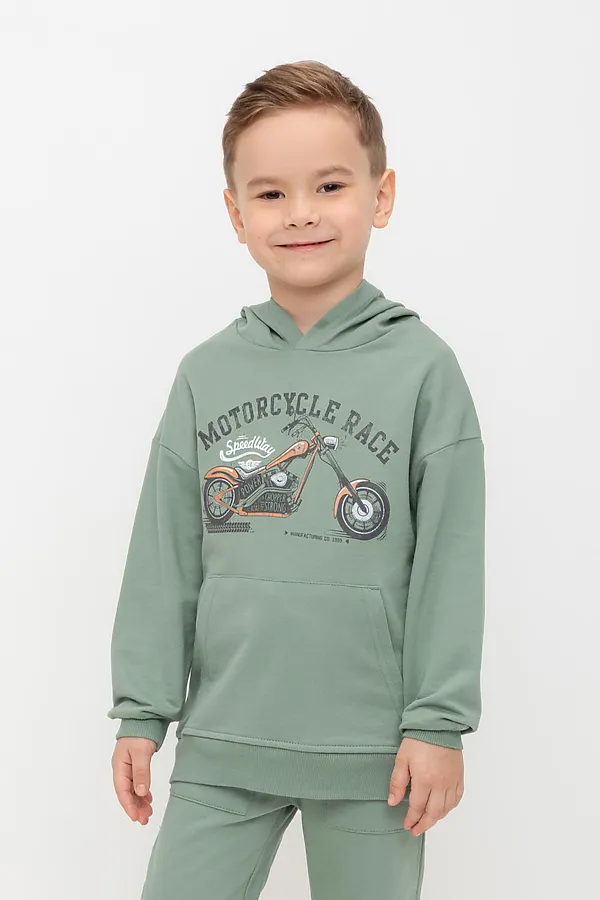 Худи CROCKID, весенний зеленый - фото 1