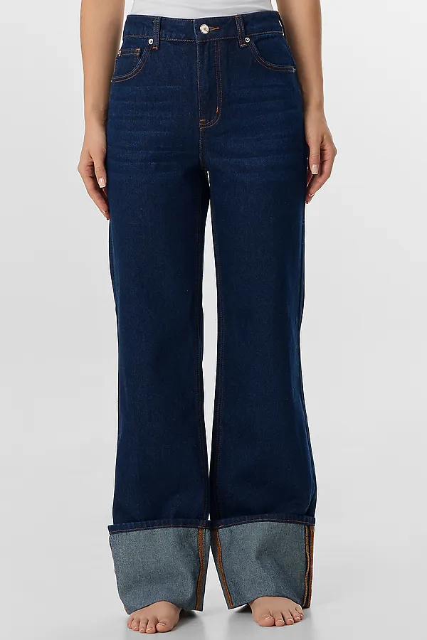 Джинсы MARK FORMELLE, темно -синий - фото 1