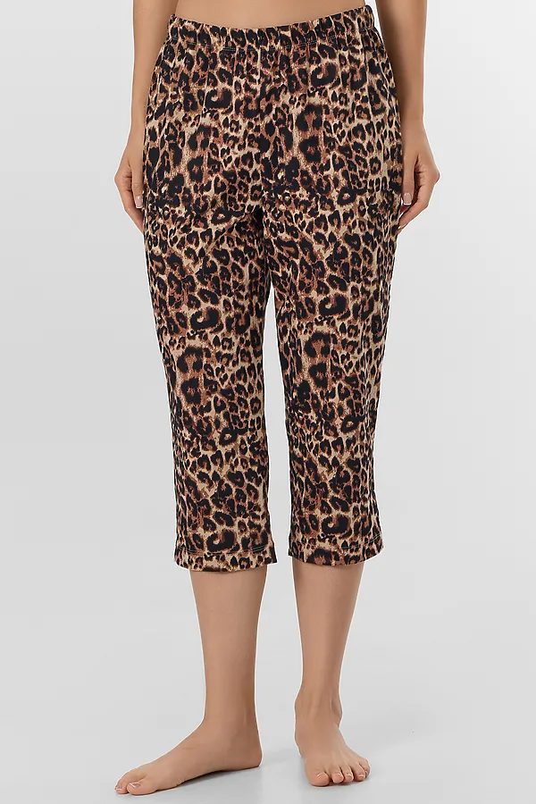 Бриджи MARK FORMELLE, леопард на песочном - фото 1