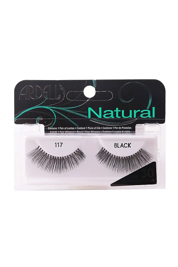 Ardell Накладные ресницы / Natural 117 KRISTALLER, чёрный - фото 1