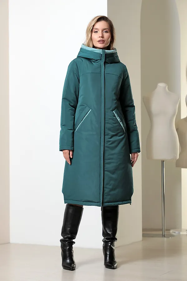 Пальто DIZZYWAY, т.зеленый - фото 1