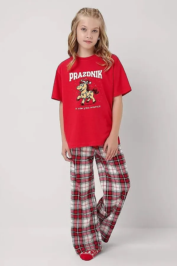 Пижама CLEVER, красный - фото 1