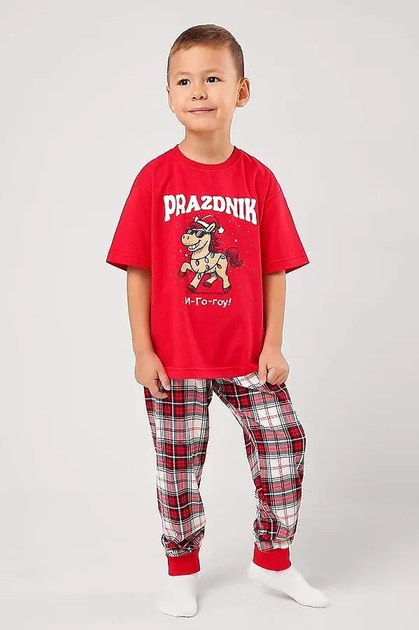 Пижама CLEVER, красный - фото 1
