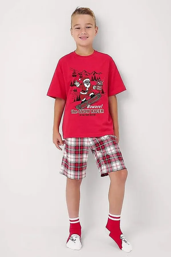 Пижама CLEVER, красный - фото 1