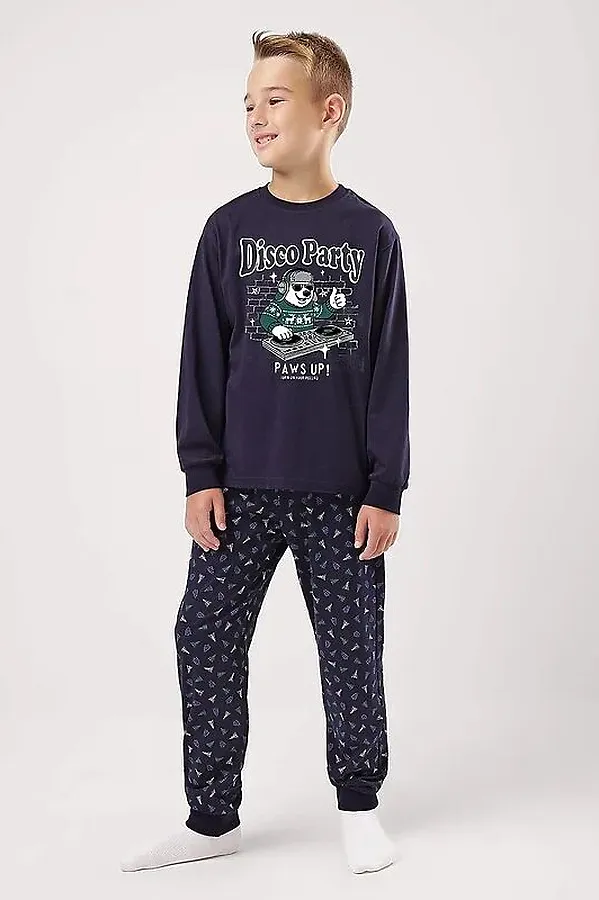 Пижама CLEVER, т.синий - фото 1