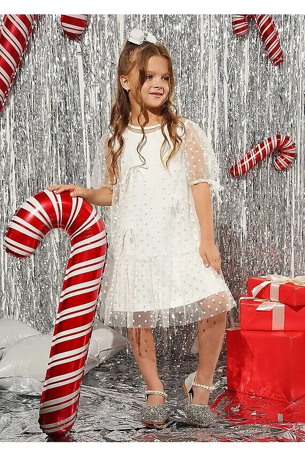 Платье CLEVER, белый - фото 1