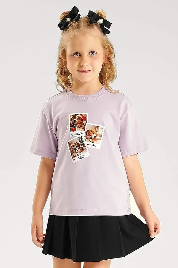 Футболка CLEVER, св.фиолетовый - фото 1