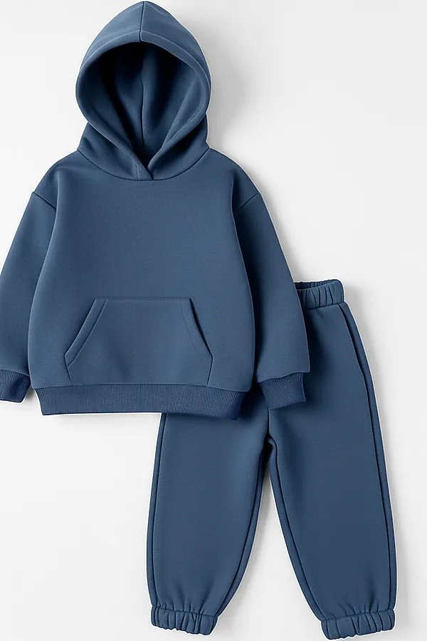 Комплект (Худи+Брюки) YOULALA, синий - фото 1
