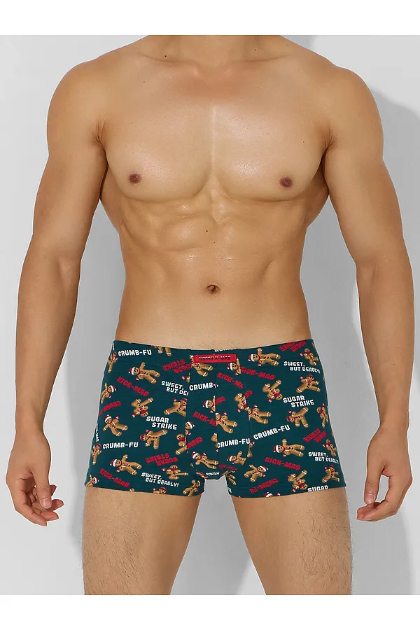 Трусы MARK FORMELLE, пряники на т.изумрудном - фото 1