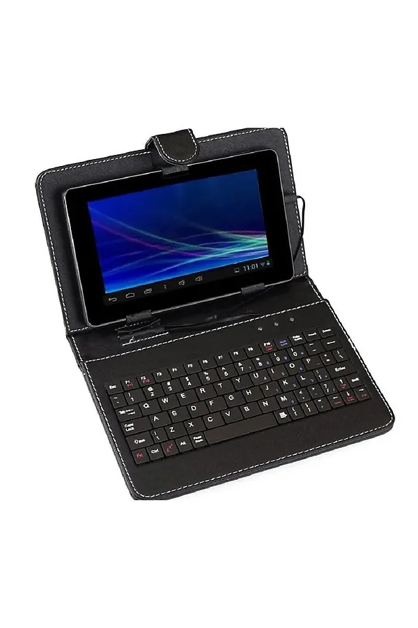 61209 Чехол с клавиатурой для планшета НАТАЛИ, черный - фото 1