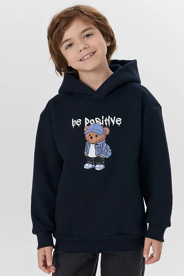 Худи MARK FORMELLE, неви +печать1 - фото 1