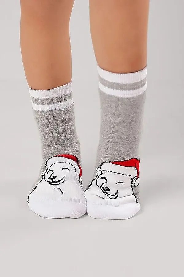 Носки CLEVER, меланж серый - фото 1