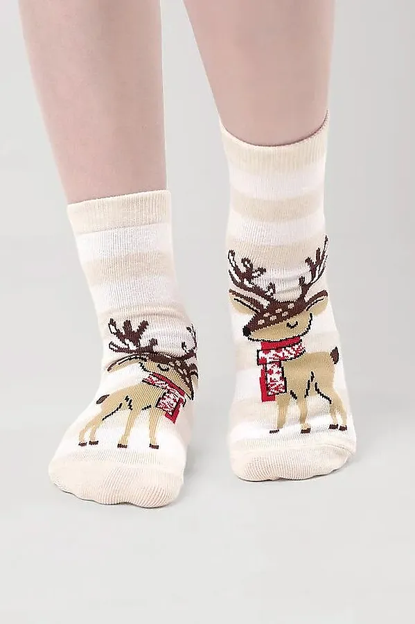 Носки CLEVER, меланж бежевый - фото 1