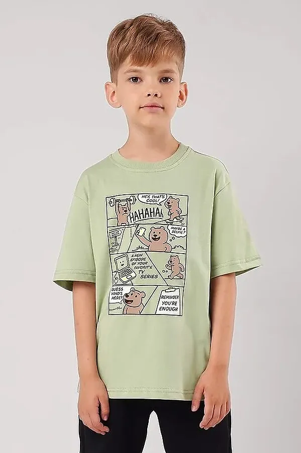 Футболка CLEVER, зелёный - фото 1