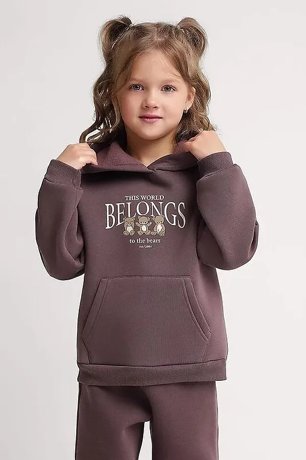 Худи CLEVER, коричневый - фото 1