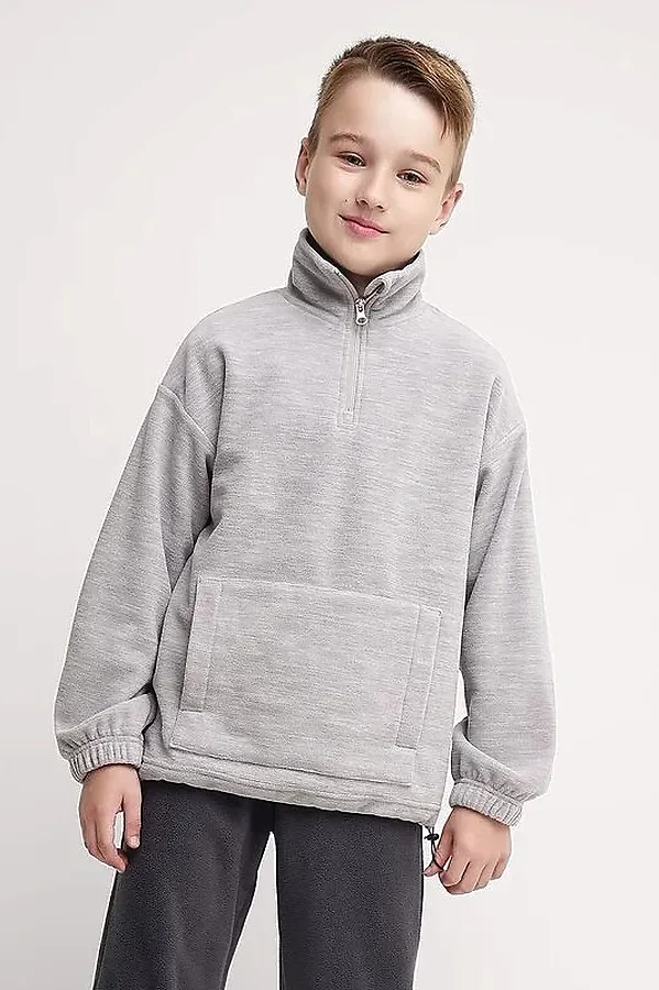 Толстовка CLEVER, св.серый/серый - фото 1