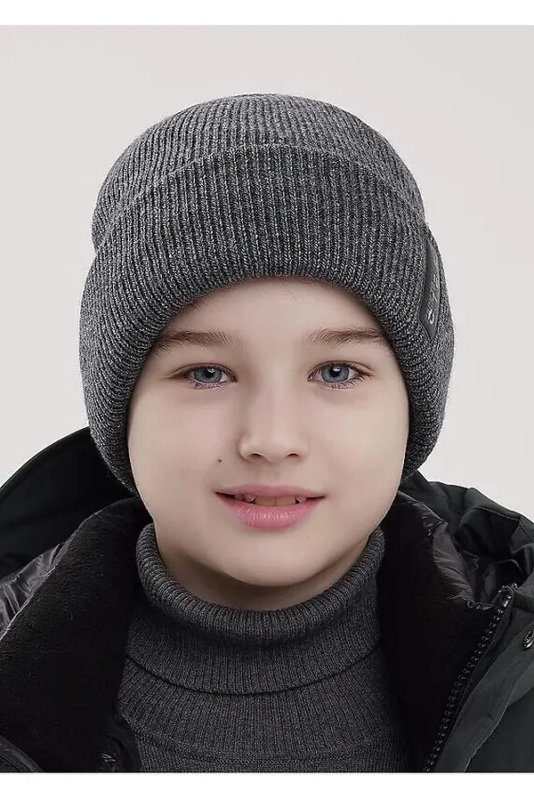 Шапка CLEVER, меланж серый - фото 1