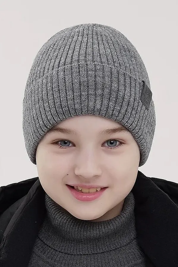 Шапка CLEVER, меланж серый - фото 1
