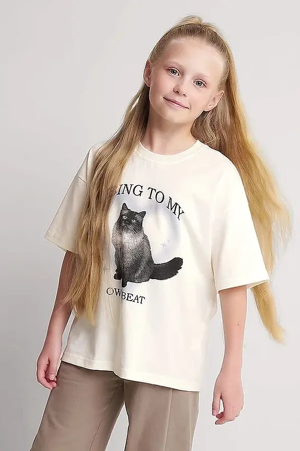 Футболка CLEVER, молочный - фото 1