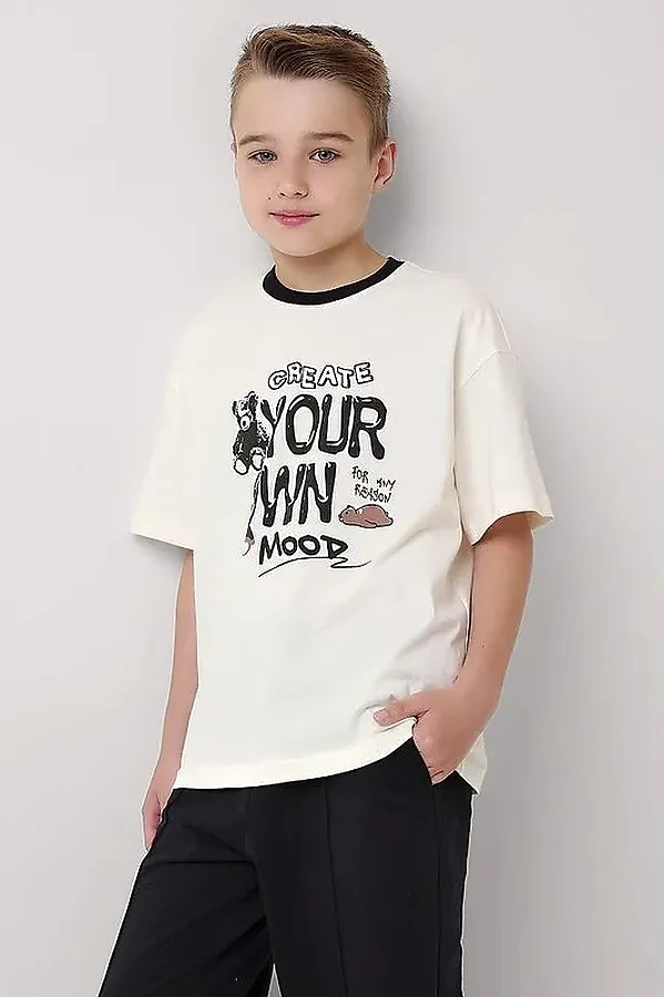 Футболка CLEVER, молочный - фото 1