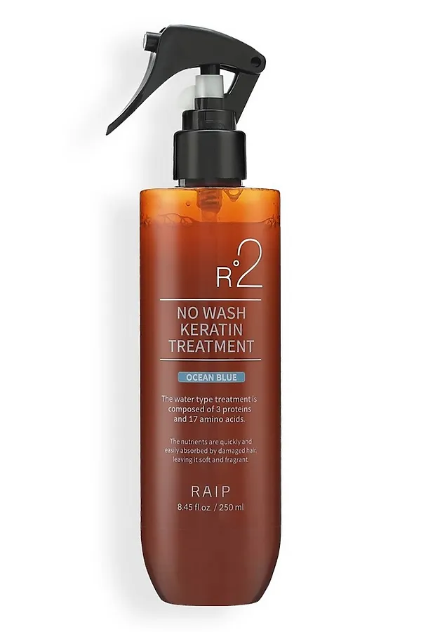 RAIP Несмываемый спрей для волос с кератином / R2 No-Wash Keratin Treatment Ocean Blue, 250 мл KRISTALLER, коричневый - фото 1