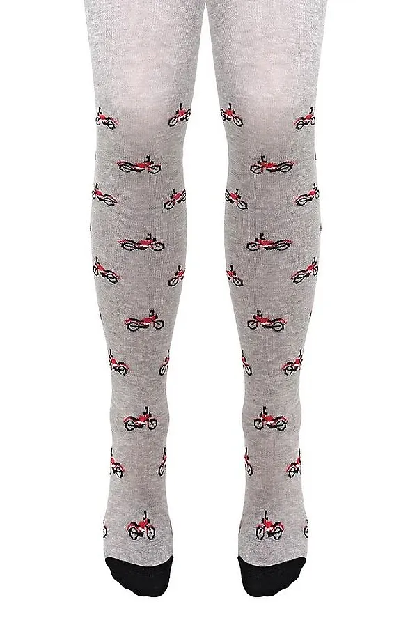 Колготки CLEVER, меланж серый - фото 1