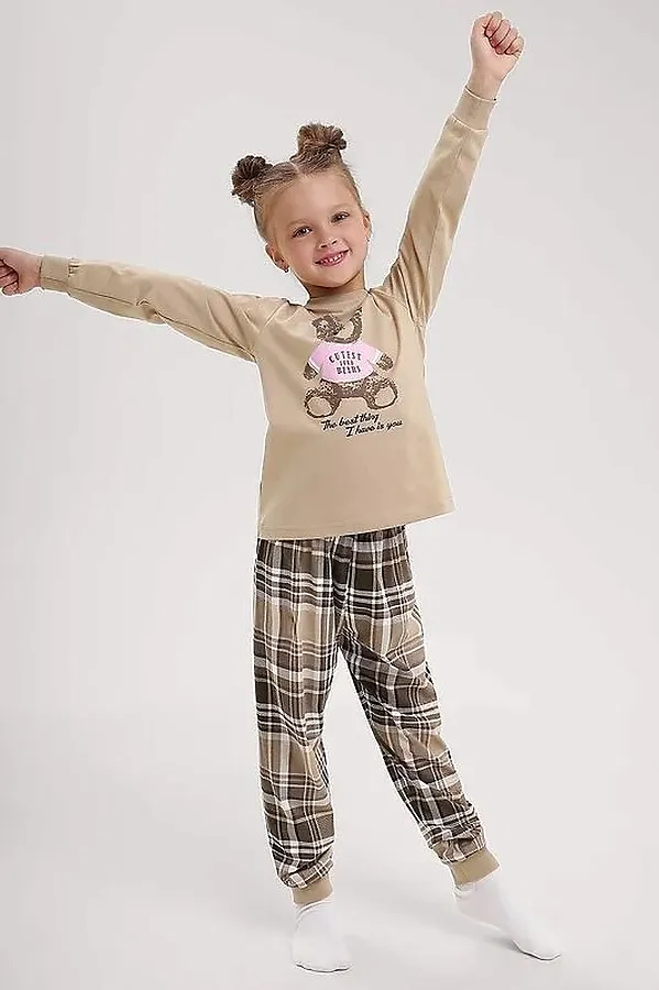 Пижама CLEVER, бежевый - фото 1