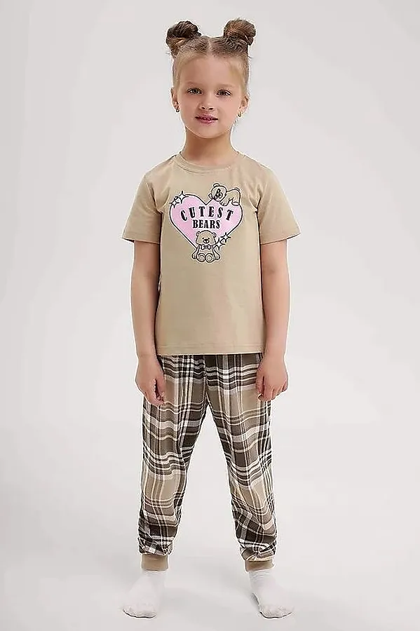 Пижама CLEVER, бежевый - фото 1