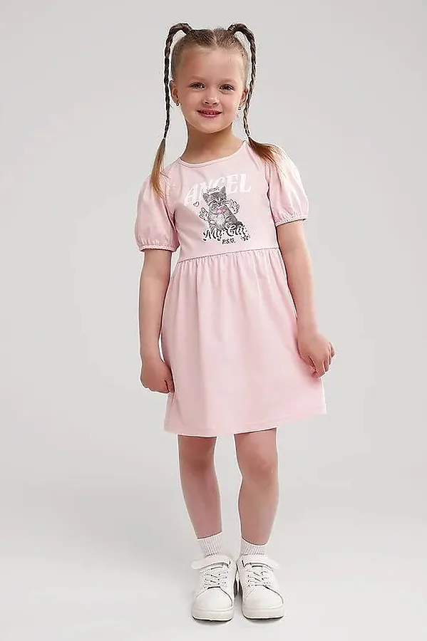 Платье CLEVER, св.розовый - фото 1