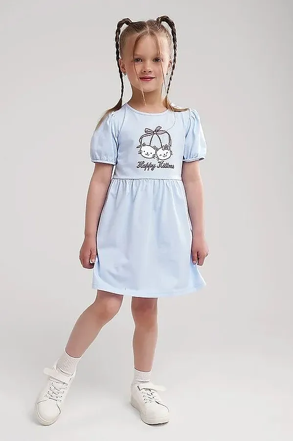 Платье CLEVER, голубой - фото 1