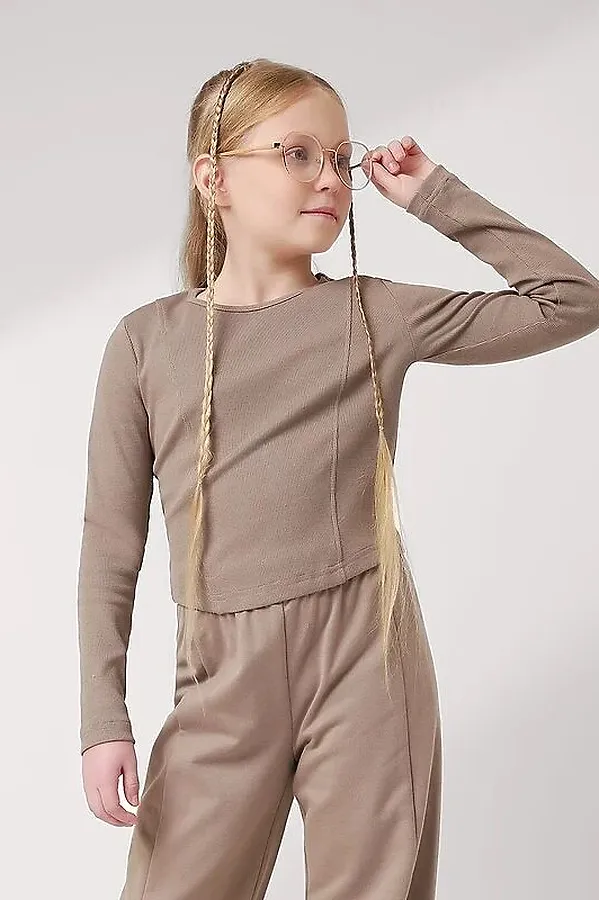 Джемпер CLEVER, кофейный - фото 1