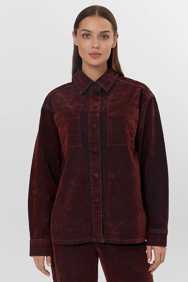 Жакет MARK FORMELLE, темная терракота - фото 1
