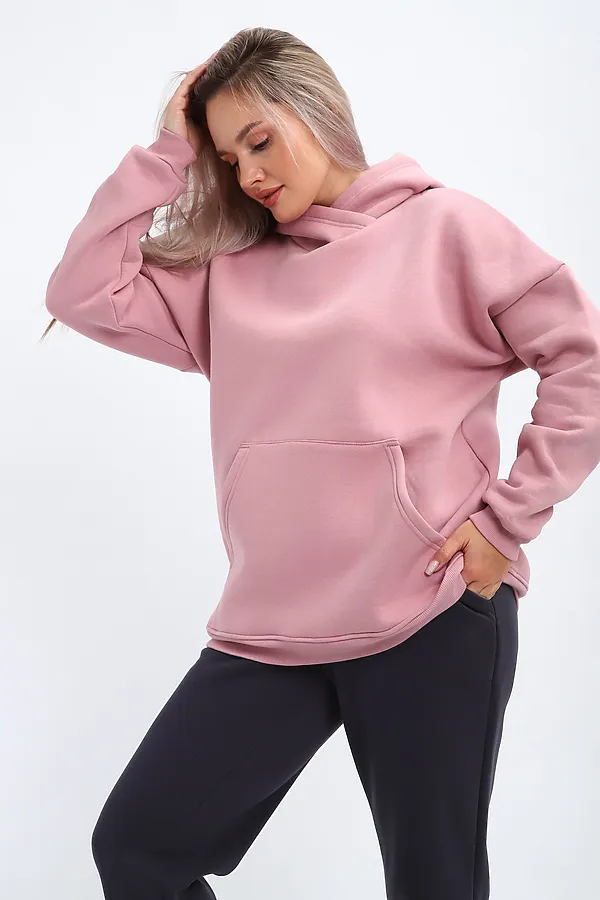 Худи 449 НАТАЛИ, пудра - фото 1