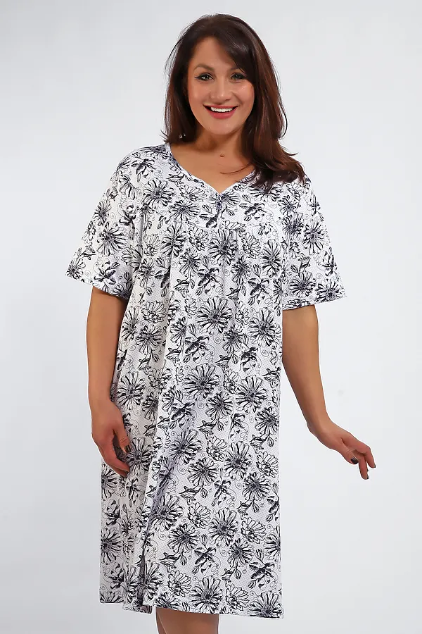 Сорочка 88126 НАТАЛИ, темно-синий - фото 1