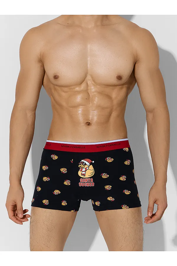 Трусы MARK FORMELLE, уточки на черном - фото 1