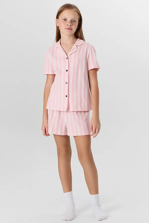 Пижама MARK FORMELLE, розовая полоска +minsk - фото 1