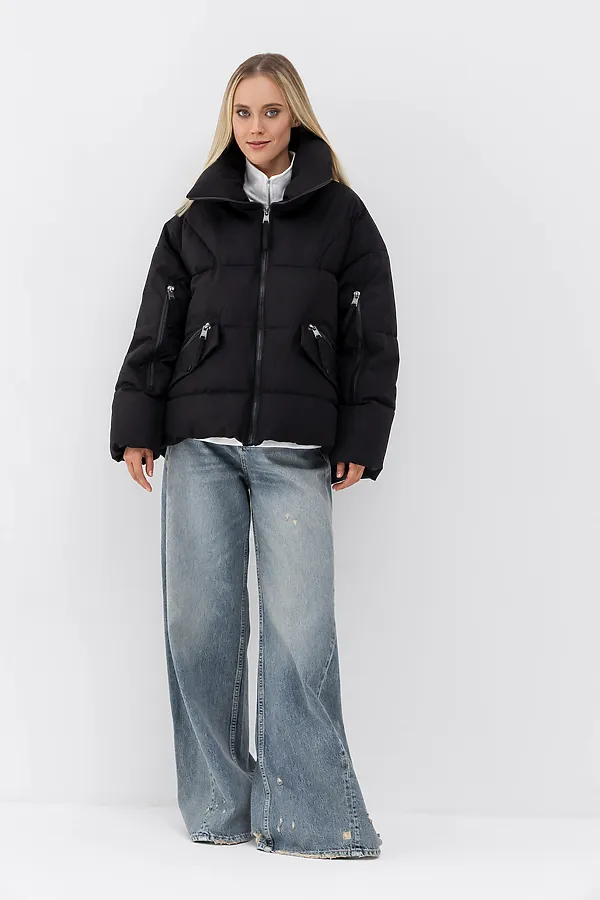 Пуховик  HOOPS, черный - фото 1