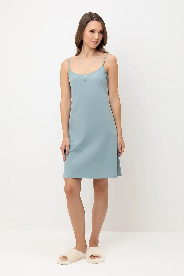 Сорочка VERY NEAT, пыльно-голубой - фото 1