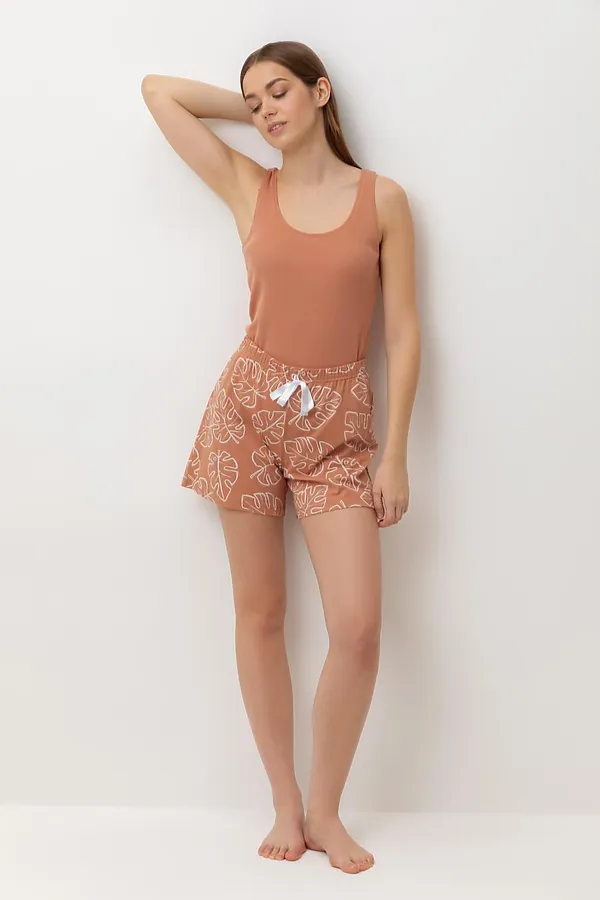 Пижама VERY NEAT, пробковое дерево,тропические листья - фото 1