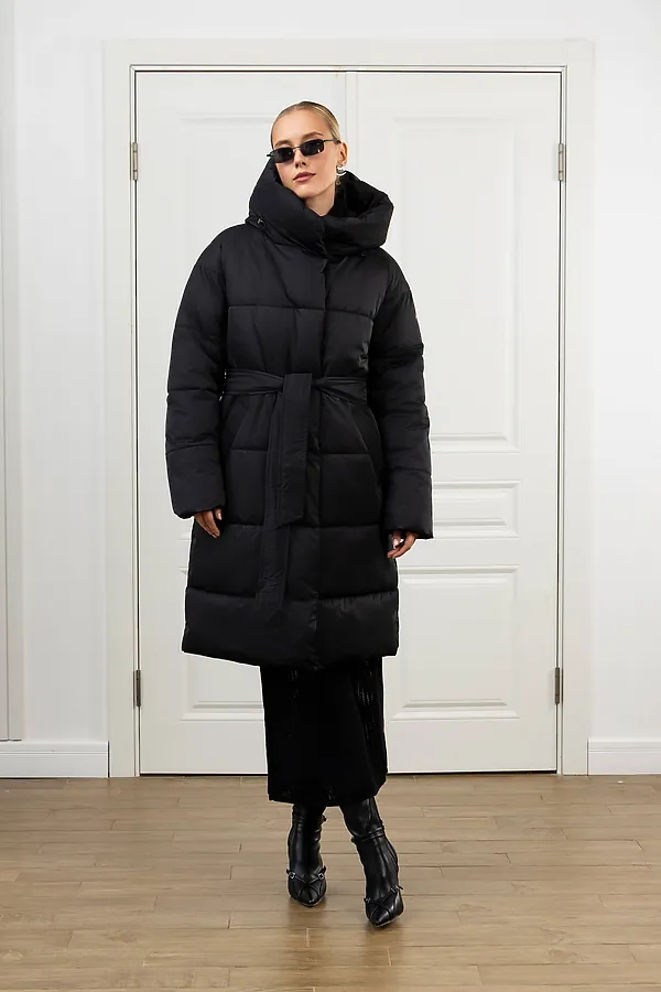 Пуховик HOOPS, черный - фото 1