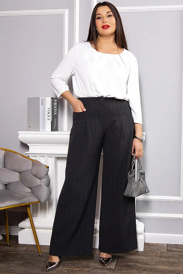 Брюки LADY TAIGA, темно-серые - фото 1