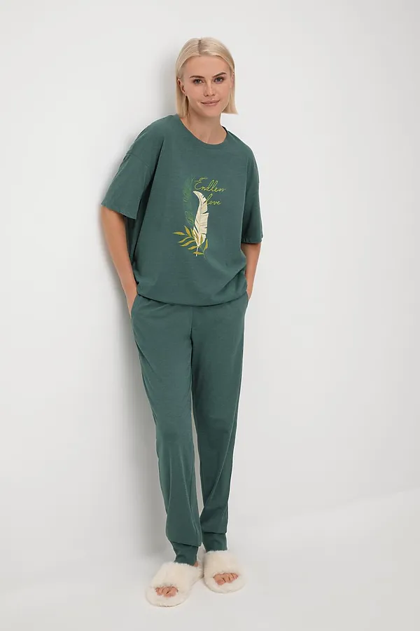 Пижама VERY NEAT, голубая ель - фото 1