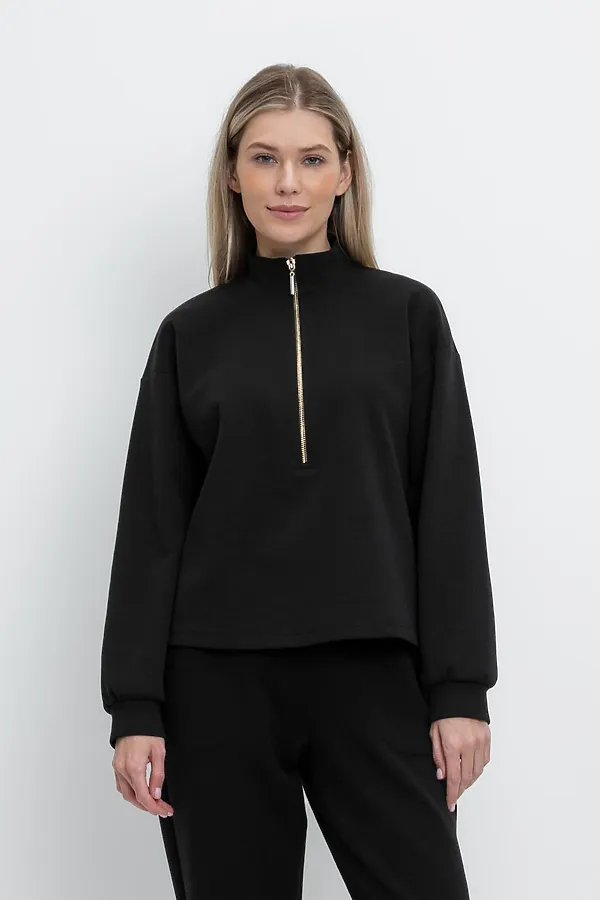 Джемпер VERY NEAT, черный - фото 1