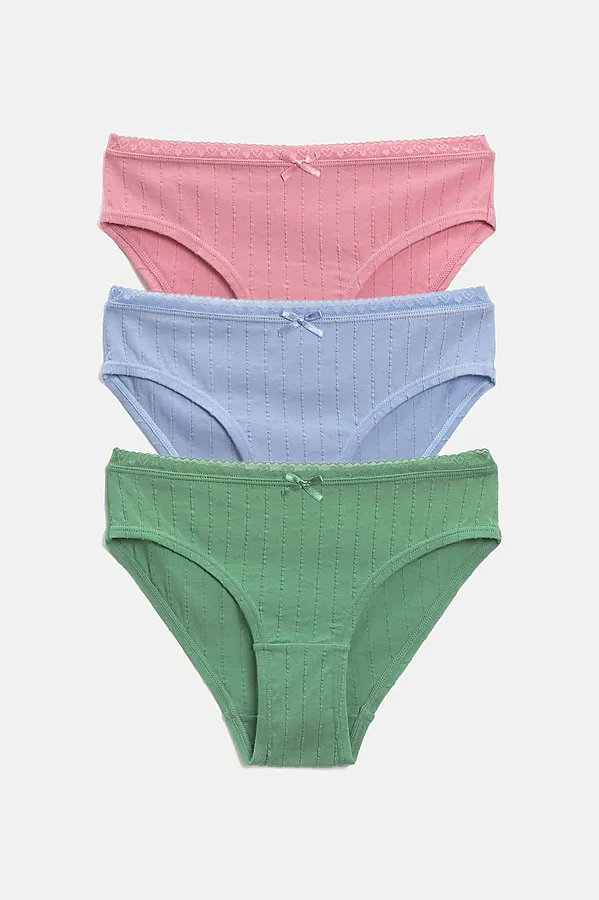 Трусы, 3 шт. ACOOLA, цвет в ассортименте - фото 1