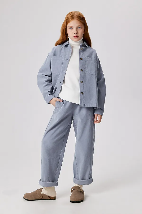 Брюки ACOOLA, серо-голубой - фото 1